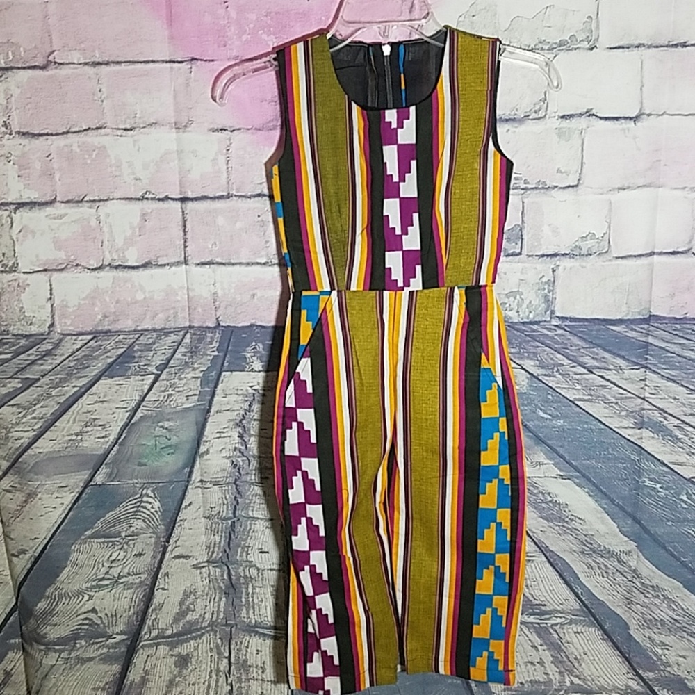 African Print Jumper